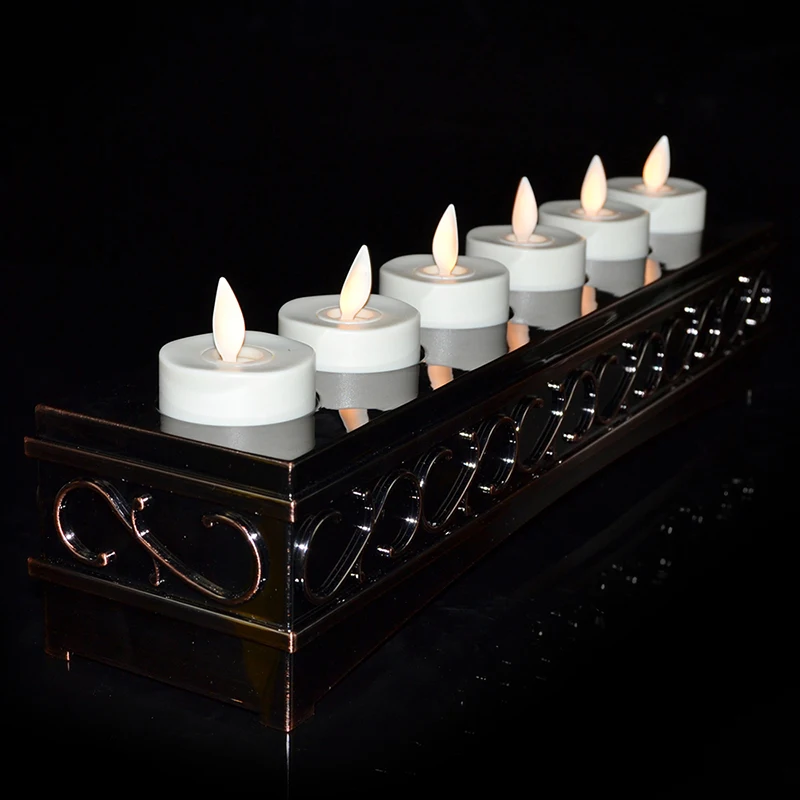 Luminara Рождество светодио дный led свечи перезаряжаемые Tealight желтый свет