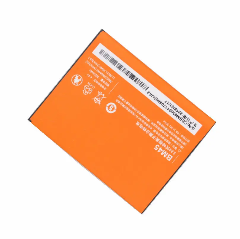 Ciszean Новый BM45 BM 45 3020 мАч Сменный аккумулятор для телефона смартфона Xiaomi Redmi Note 2 Hongmi