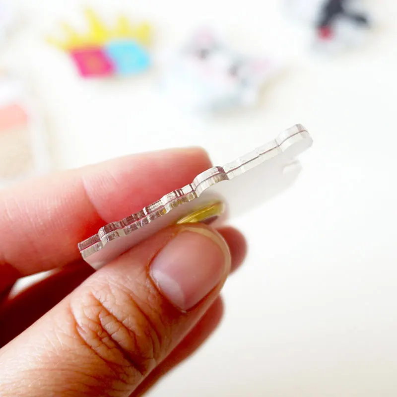 Значки для одежды акриловая булавка бейдж украшение пластиковые иконы на