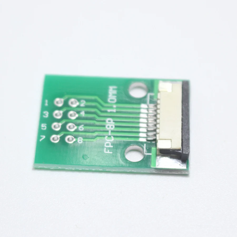 1 шт. 8P FPC адаптер пластина 0 мм Шаг 8PIN вниз тип ящика штекер до 2 45 плоский кабель