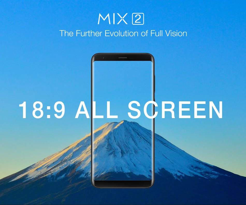 Ulefone Mix 2 5 7 дюймов HD + 13MP двойной камеры мобильного телефона MTK6737 4 ядра Android 0 ГБ 16