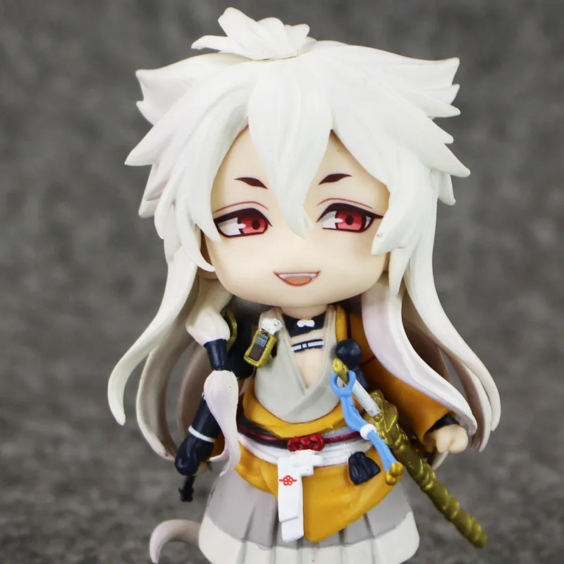 Горячая хорошая улыбка Touken Ranbu онлайн лицо changable 525# Kogitsunemaru Nendoroid ПВХ фигурка Коллекционная модель игрушки