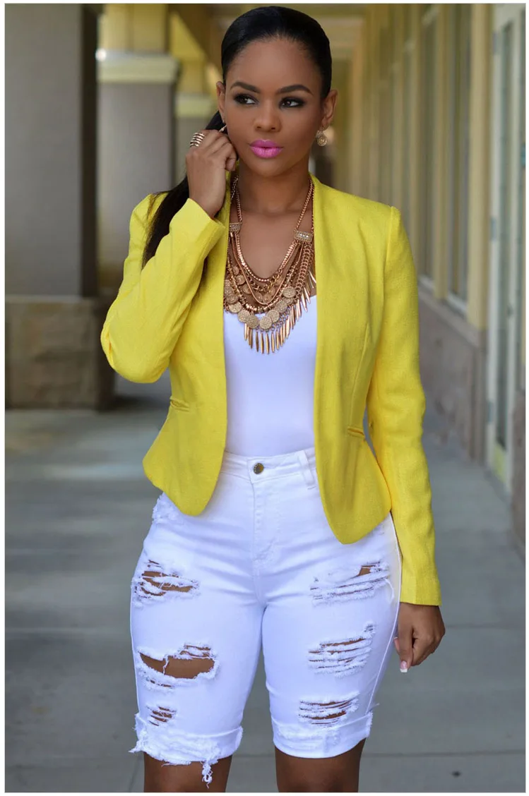 Женские рваные джинсы OMILKA повседневные джинсовые шорты бойфренды с высокой