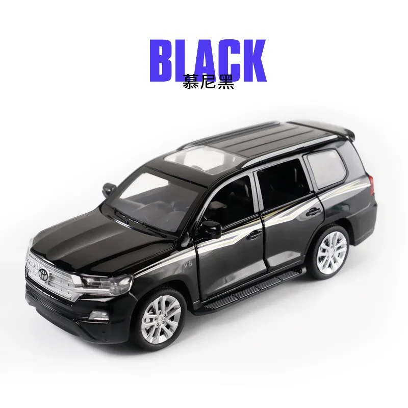 3226H no box Высокая симитация 1:32 TOYOTA LAND CRUISER PRADO металлический сплав Модель автомобиля игрушки с вытягиванием назад для детей подарки на день рождения - Цвет: 3226H no box