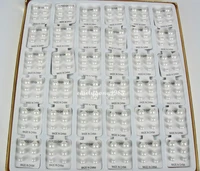 108 pairs steel post nickel free white pearls stud earring sizes 3 4 5mm z2