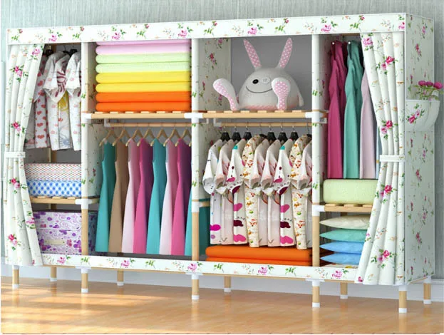 latest wooden wardrobe length 205cm | Мебель