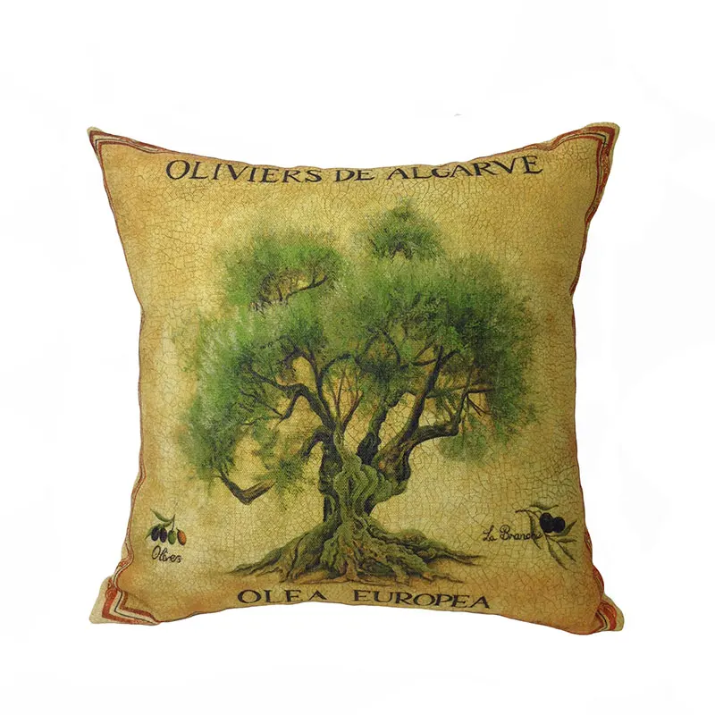 Be Home 2016 новое поступление Современные растения оливковое дерево цифровой