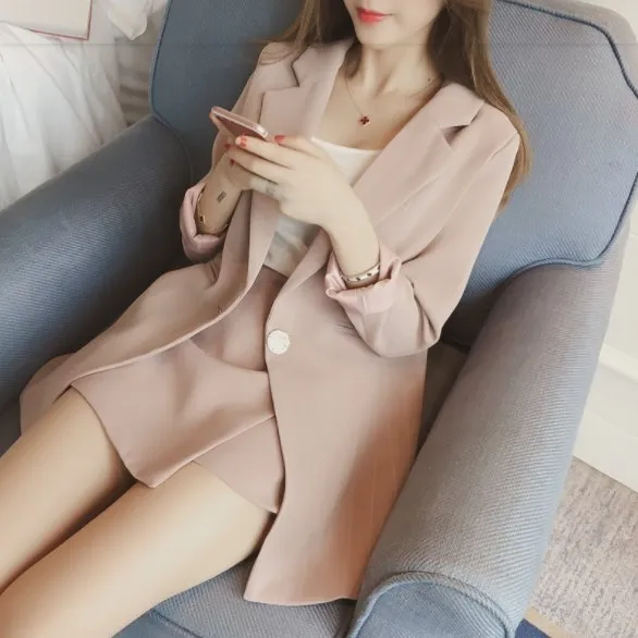 Офисная женская форма Женский комплект из двух предметов юбка и шорты элегантные