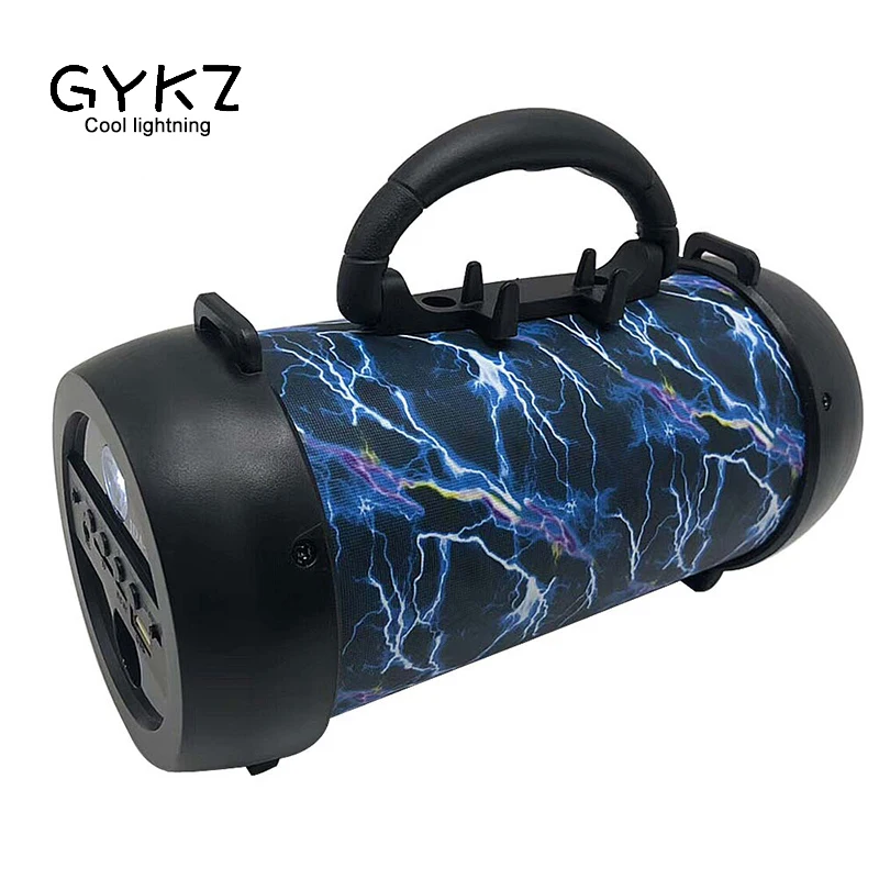 GYKZ Bluetooth баррель колонки портативный ручной сабвуфер беспроводные освещение