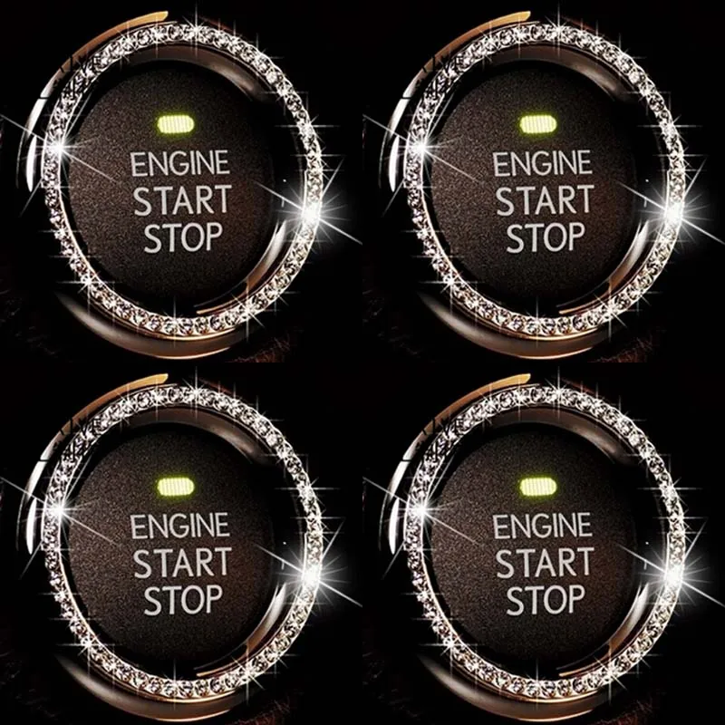 Отделка переключателя зажигания автомобиля стикер кольца для Lexus ES250 RX350 330 ES240 GS460