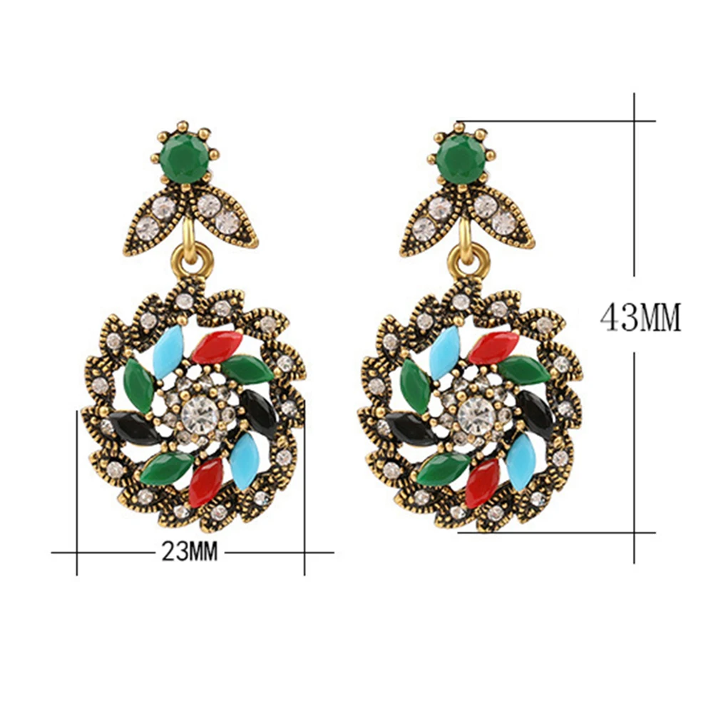 AINAMEISI высокое качество цинковый сплав разноцветные камни ювелирные изделия