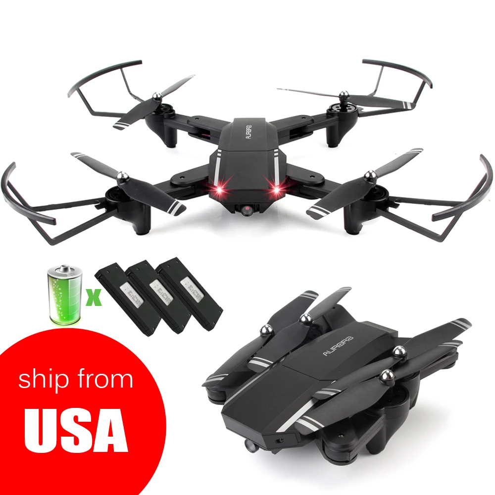 3 батареи wifi FPV RC Дрон с широким углом обзора HD 720P камера Режим высокой фиксации