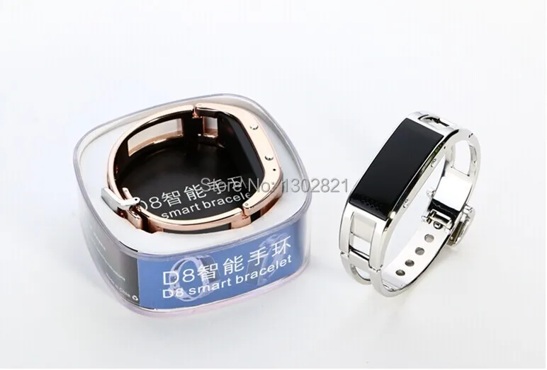 D8 Best Design Bracelet Bluetooth Silicone Incoming Call Alert Alarm Anti-lost Vibrating | Электроника