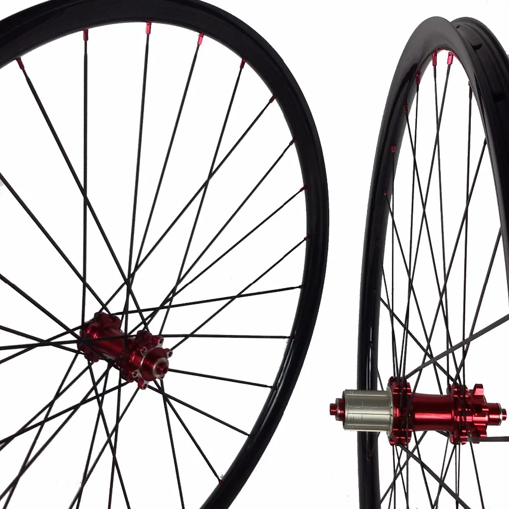 29 дюймовый легкий углеродный горный XC MTB колеса 1290 г 27er стикер 26 комплект колес