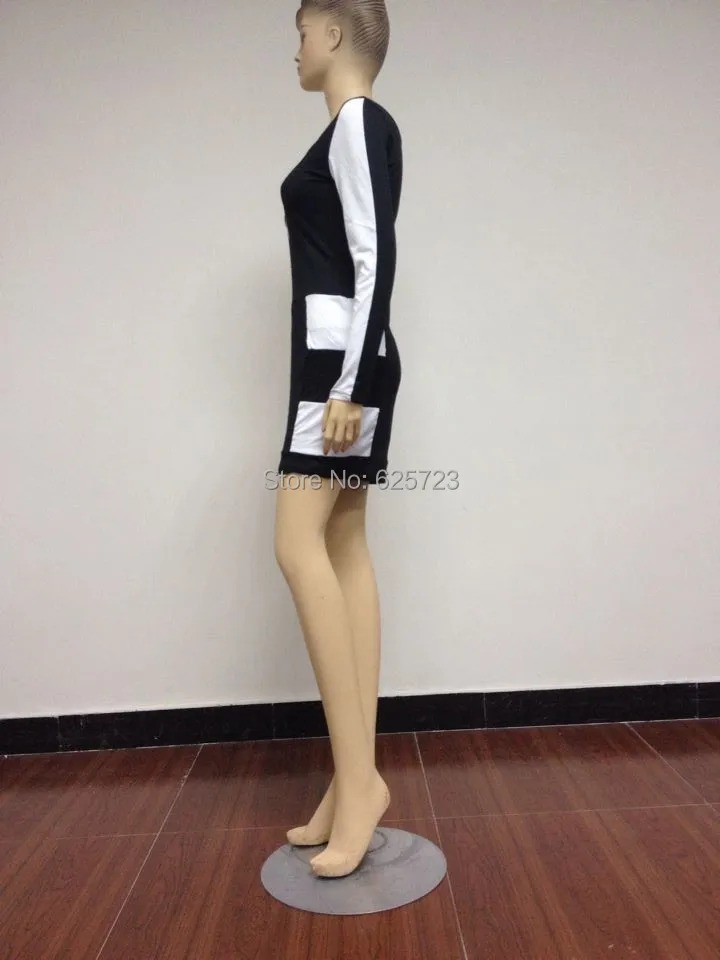 Free shipping 2014Summer several splicing sexy strap dress explosion models fashion night wind RC5156 wholesale | Женская одежда