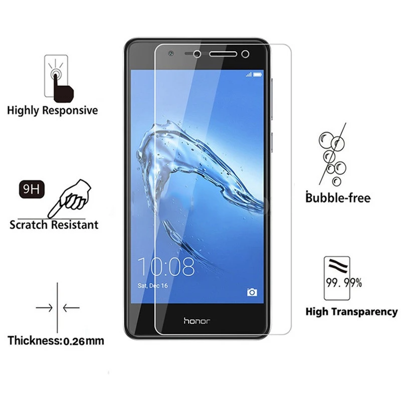 Защитный стеклянный чехол для huawei Honor 6x 6c Pro из закаленного стекла на Huavei Huawe Honor6x