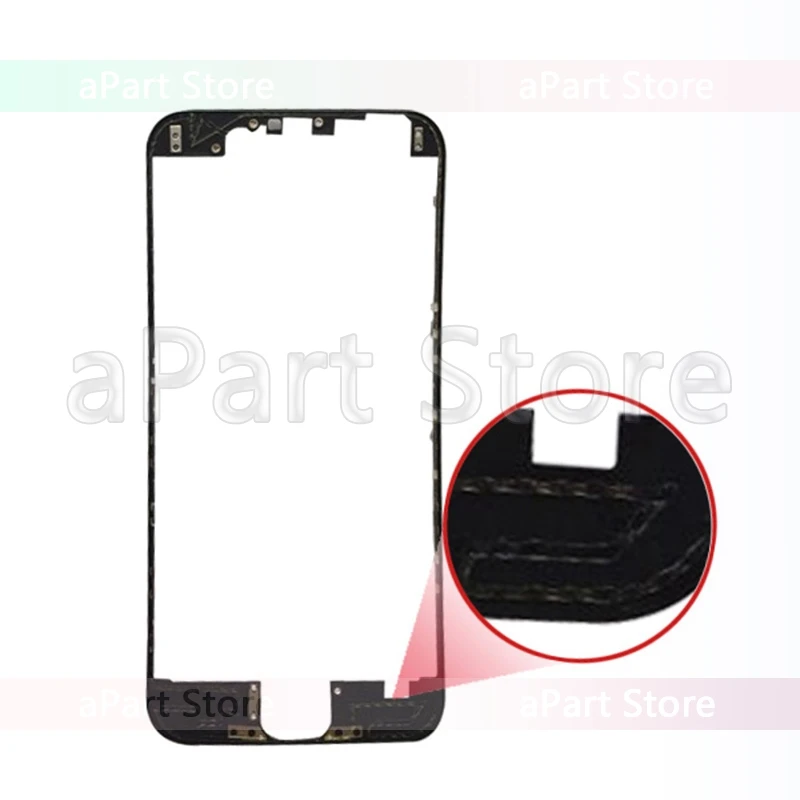 Для iPhone 6 6s 7 8 Plus 5 5S LCD сенсорный экран стеклянный дисплей передняя рамка с горячим
