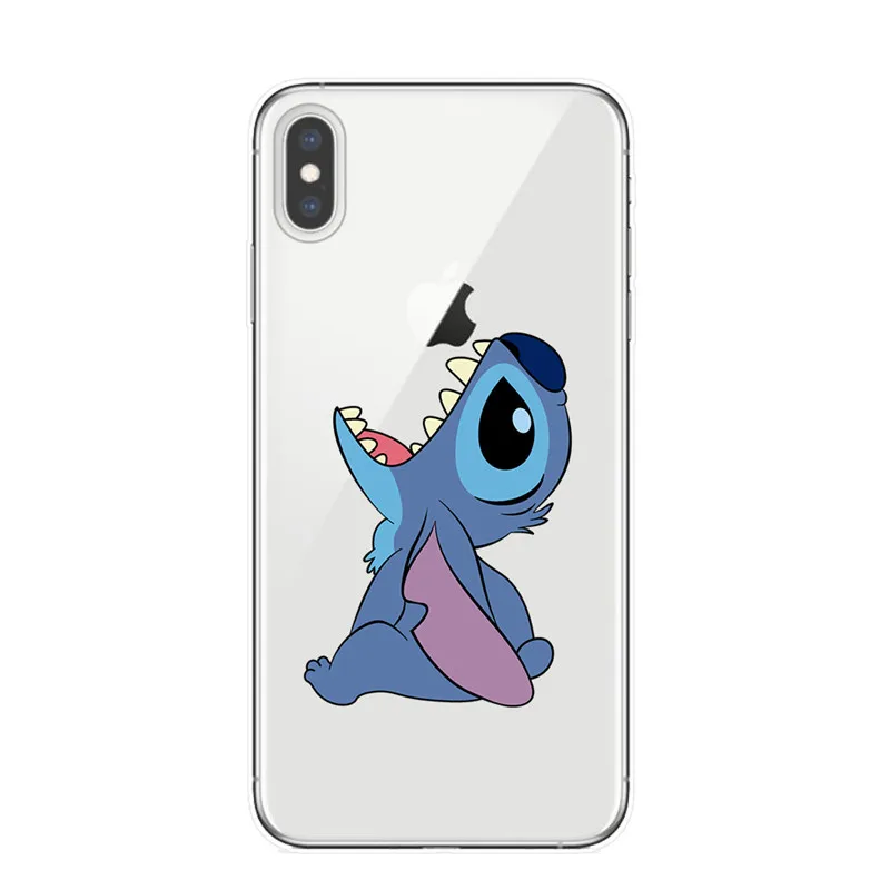 T5963 Чехол для телефона для iPhone 11 Pro XS Max мультяшный стежок чехол Мягкий силиконовый чехол s для iPhone X XR 8 7 6 6S Plus 5S SE чехол - Цвет: T5963