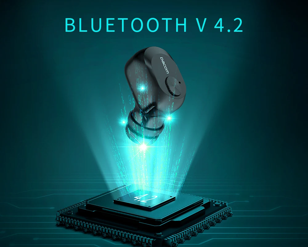 Dacom K6P обновленная версия новая мини Bluetooth гарнитура телефон один беспроводной в ухо наушники для девочек Дети Мужчины