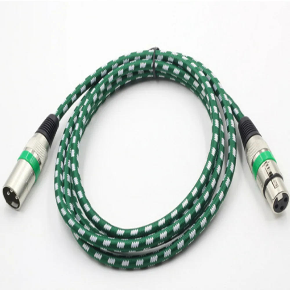 XLR 3 контактный микрофонный кабель 1 м Папа мама дополнительный адаптер для