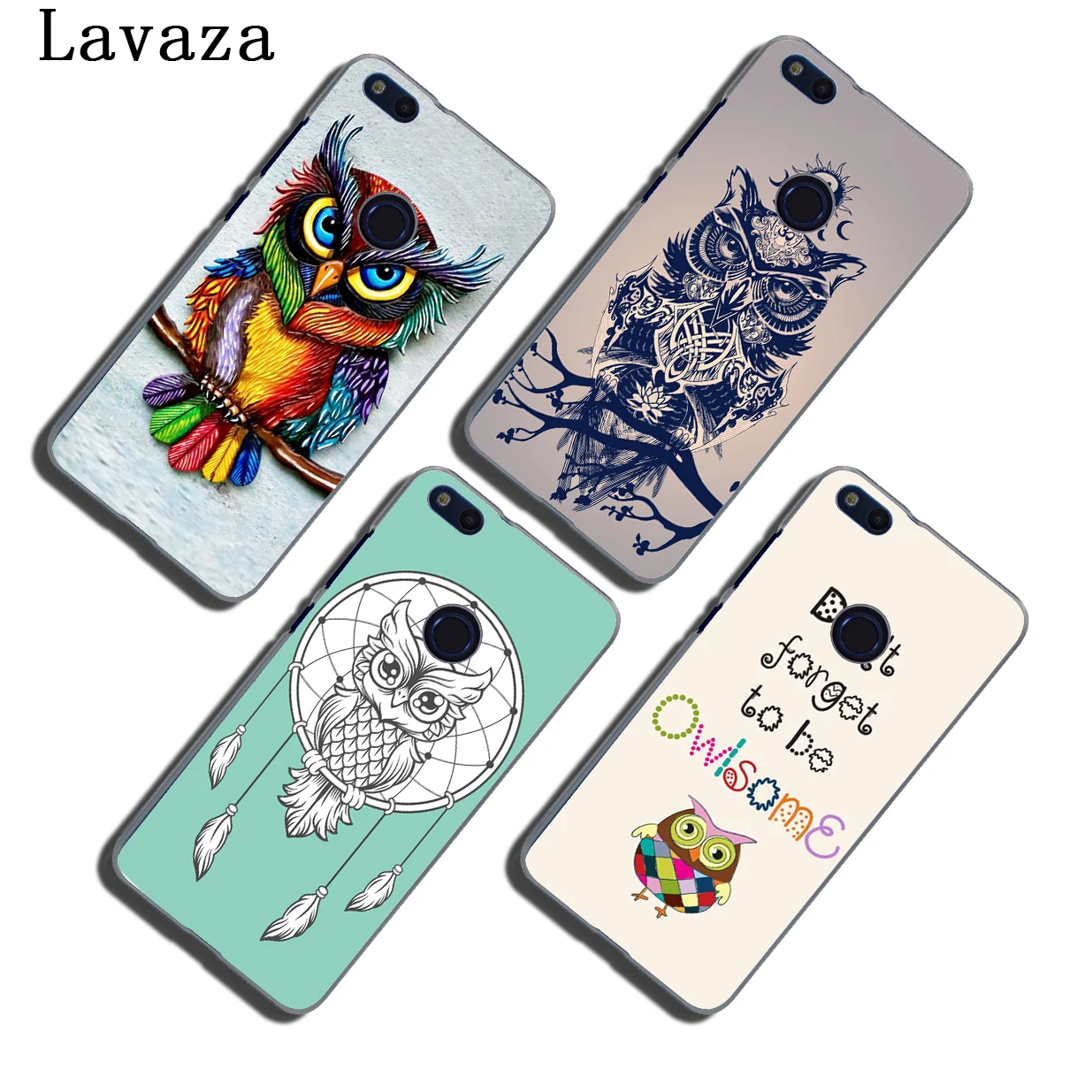 Lavaza Сова арт Прекрасный чехол для телефона Huawei P30 P20 P9 P10 Plus P8 Mate 20 Pro Lite Mini 2016 2017 P smart