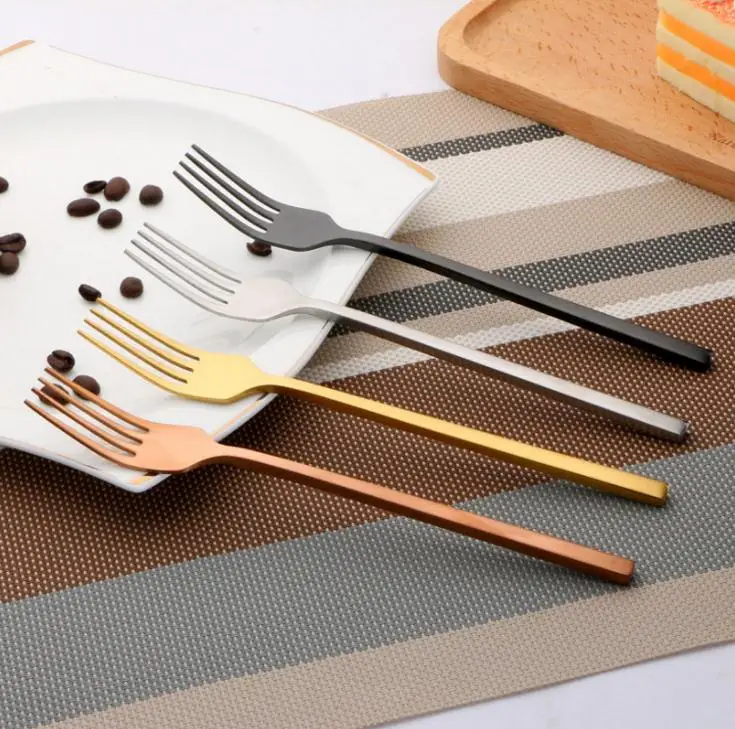Preise 100set 4 Teil/satz Gold Farbe Edelstahl Geschirr Sets Geschirr Messer Gabel Teelöffel Luxus Besteck Set SN1 100