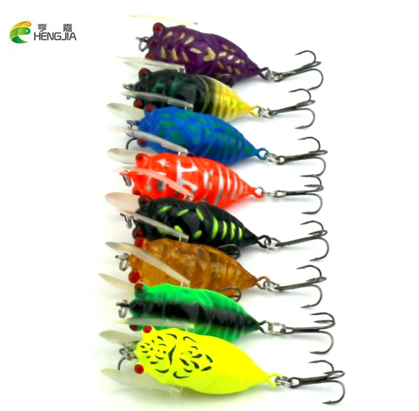 8 шт. пластиковые рыболовные приманки 4 см 6 г| |