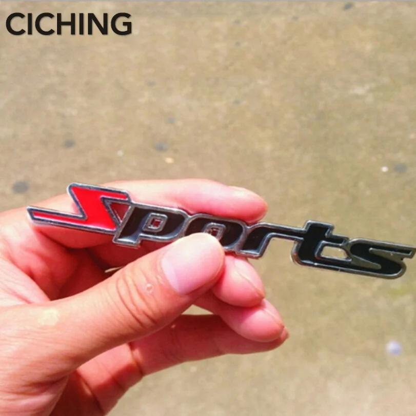 Новые горячие автомобильные стильные 3D металлические спортивные наклейки для saab