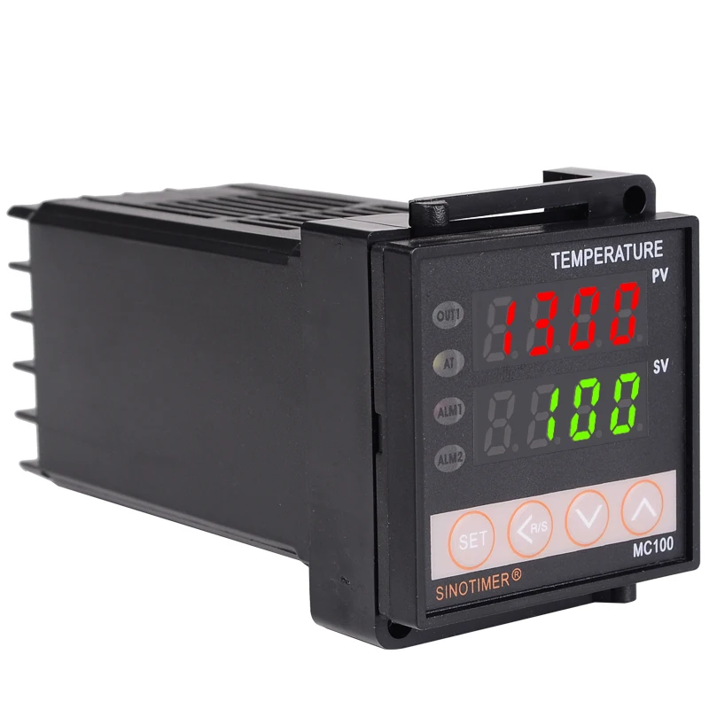 Мощность 12 В DC цифровой Интеллектуальный PID регулятор температуры регулирующий