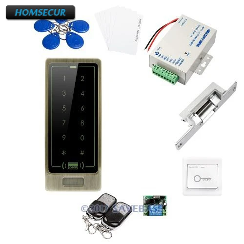 HOMSECUR Водонепроницаемая сенсорная клавиатура ID Система контроля доступа +