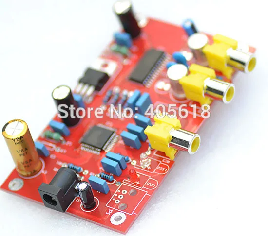 

Free shipping MINI Optical fiber coaxial TDA1305 DAC HIGH RECOMMEND