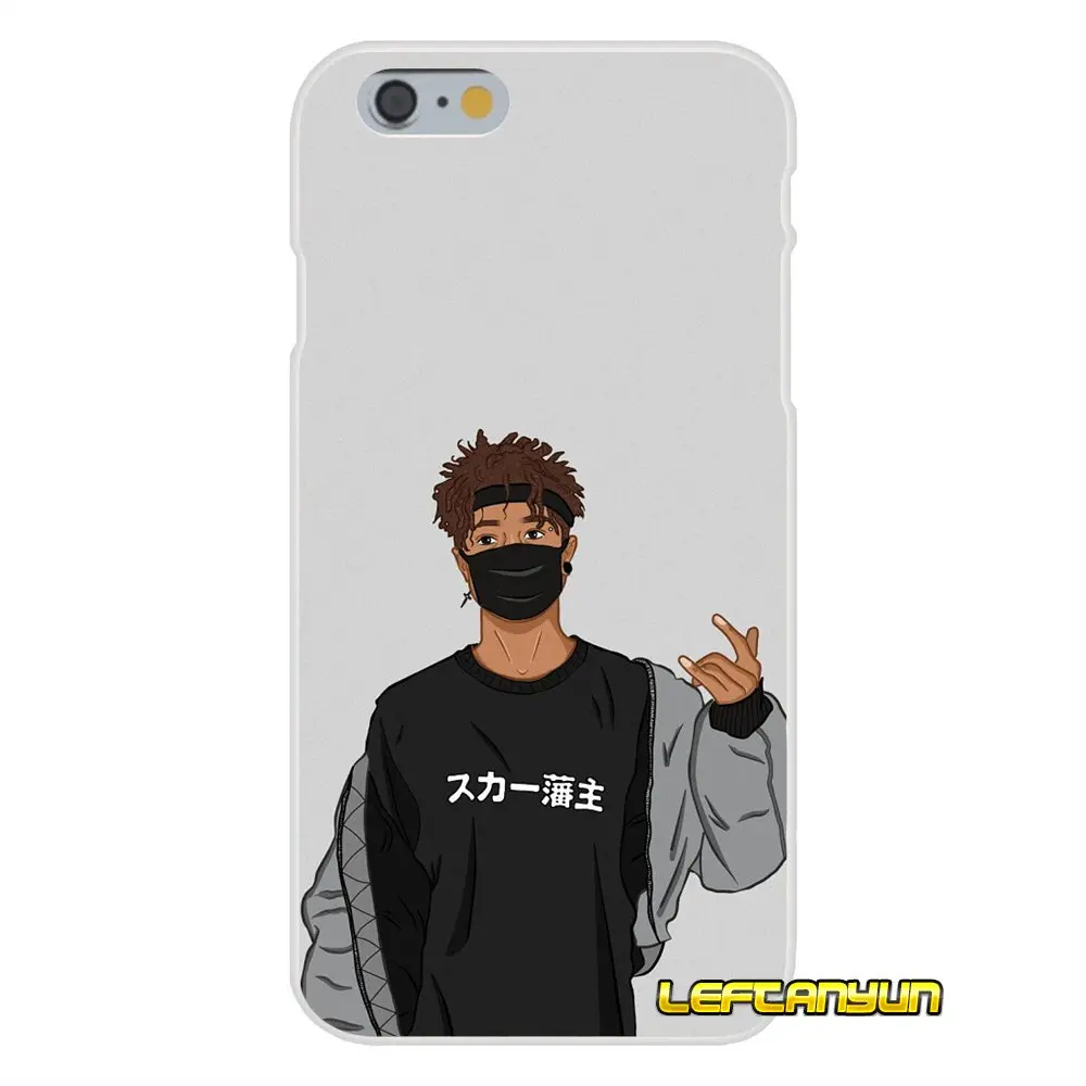 For iPhone X 4 4S 5 5S 5C SE 6 6S 7 8 Plus Accessories Phone Cases Covers rapper hip hop Scarlxrd swag pattern | Мобильные телефоны