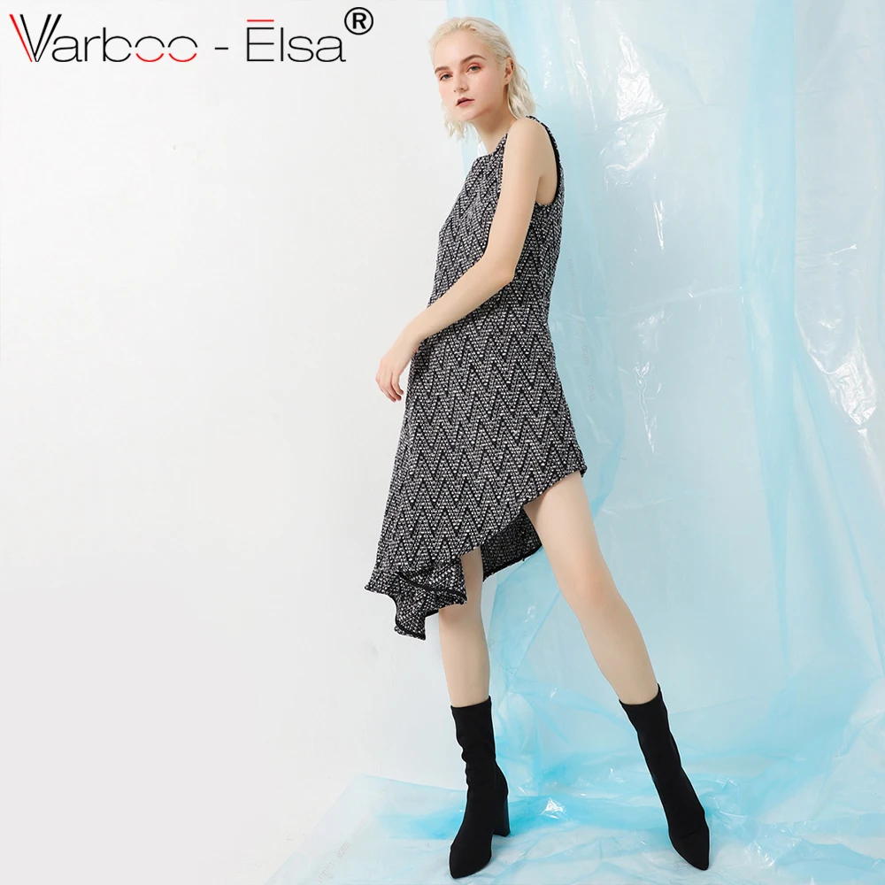 VARBOO_ELSA/кружевное платье в стиле пэчворк Женское Платье-туника с оборками