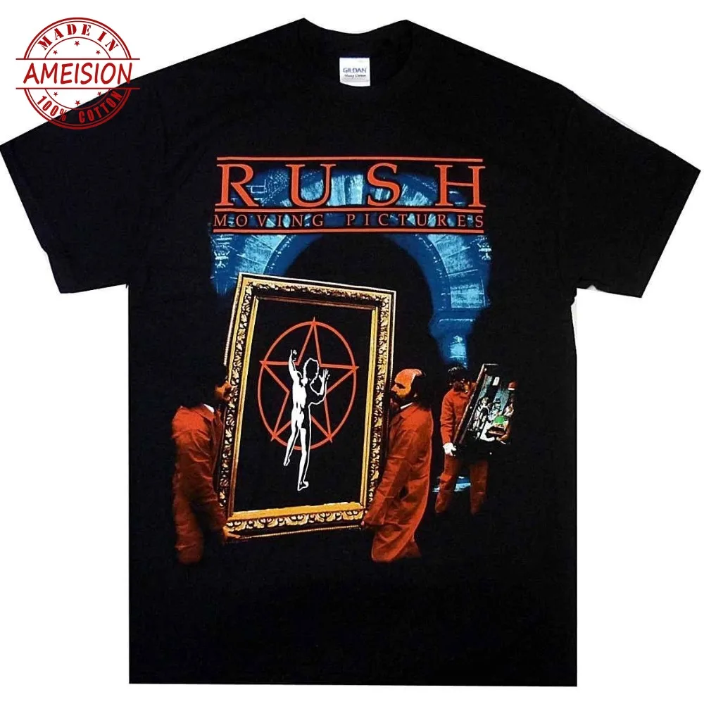 Футболка 2019 пик движущиеся картинки рубашка S M L XL XXL Официальный Rock Band футболка