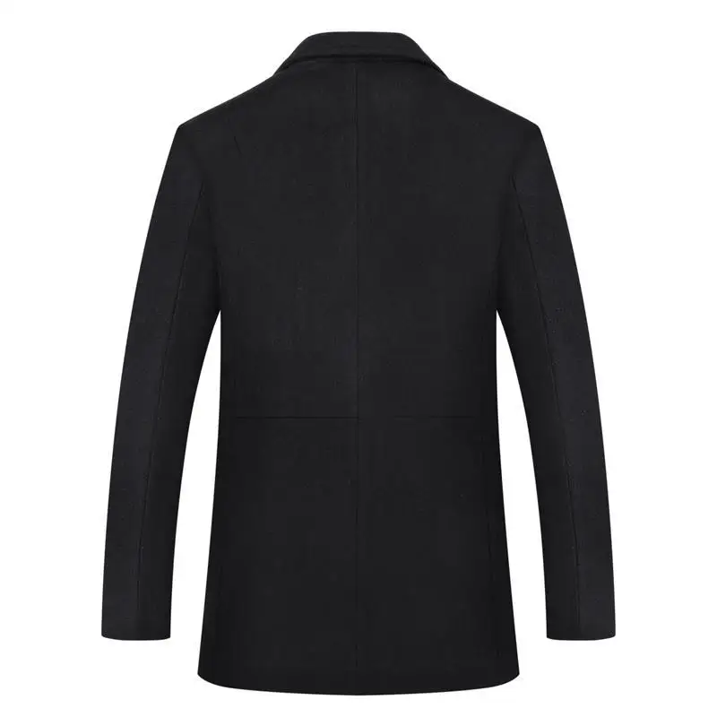 Большие размеры 8XL мужские кашемировое пальто на зиму Куртка мужская manteau homme