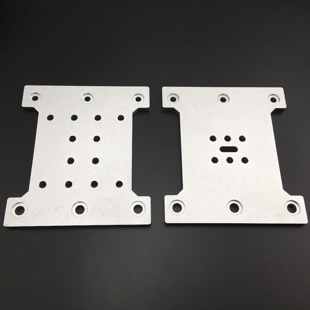 Funssor set of 8 Aluminum Gantry Plates kit for Kyo's Sphinx CNC machine Kyo Sphinx DIY CNC aluminum Plate set