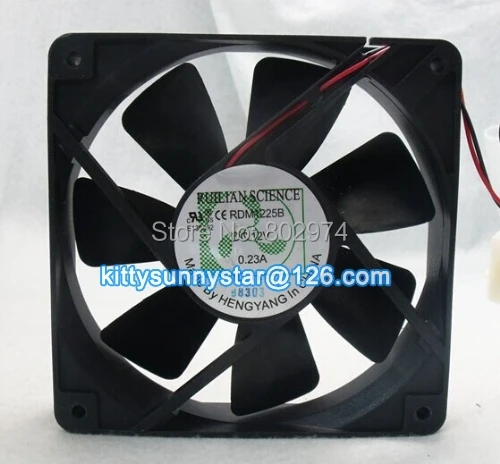 New Original XINRUILIAN 12025 RDM1225B 12V 0.23A 2Wire Power Fan | Fans &amp Cooling