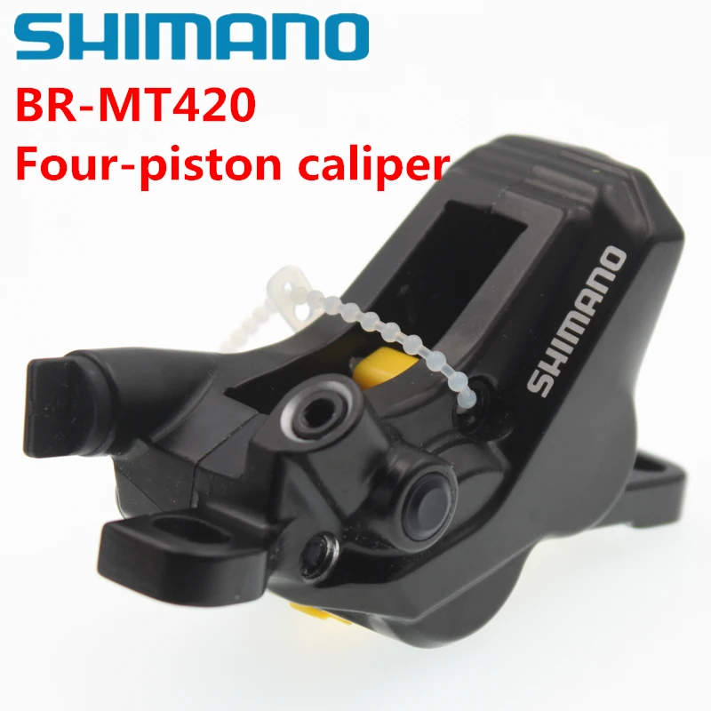 Shimano горные велосипеды четырехпоршневые BR-MT420 суппорт Гидравлический дисковый