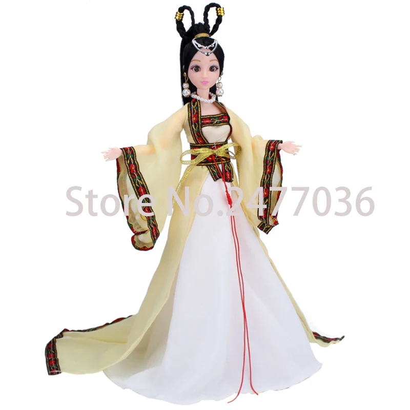 Китайский костюм кукла старинный Фея девушка 3D красивые глаза фея модель куклы