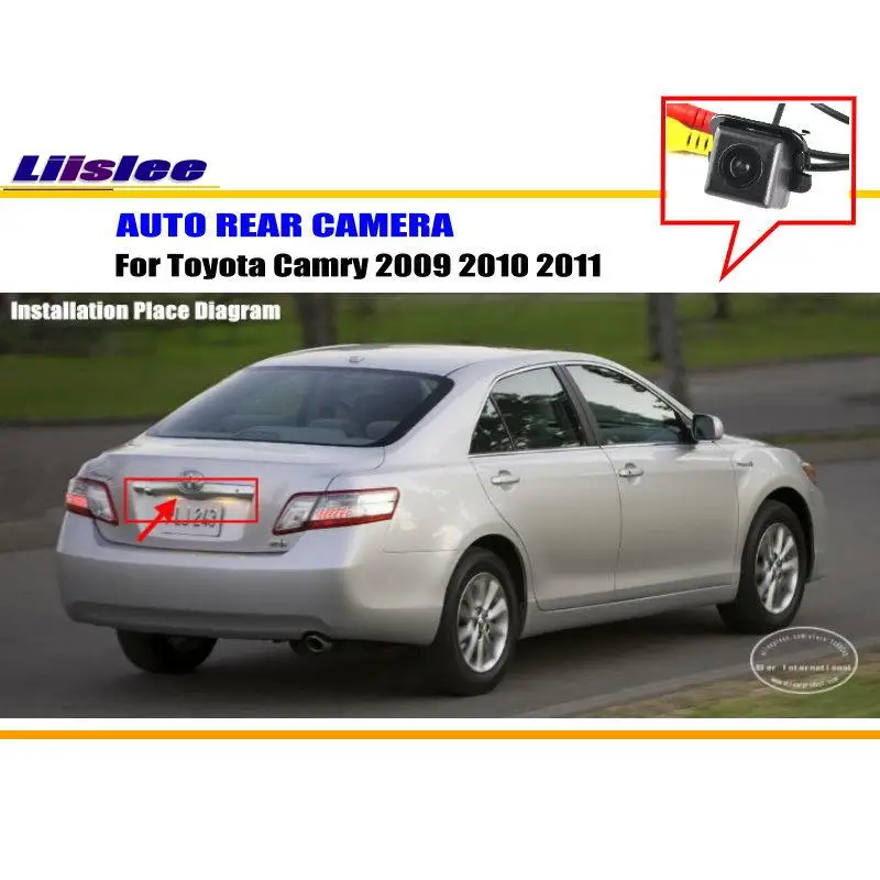Liislee Автомобильная камера заднего вида/для Toyota Camry 2009 2010 2011 / HD CCD RCA NTST PAL/обратное