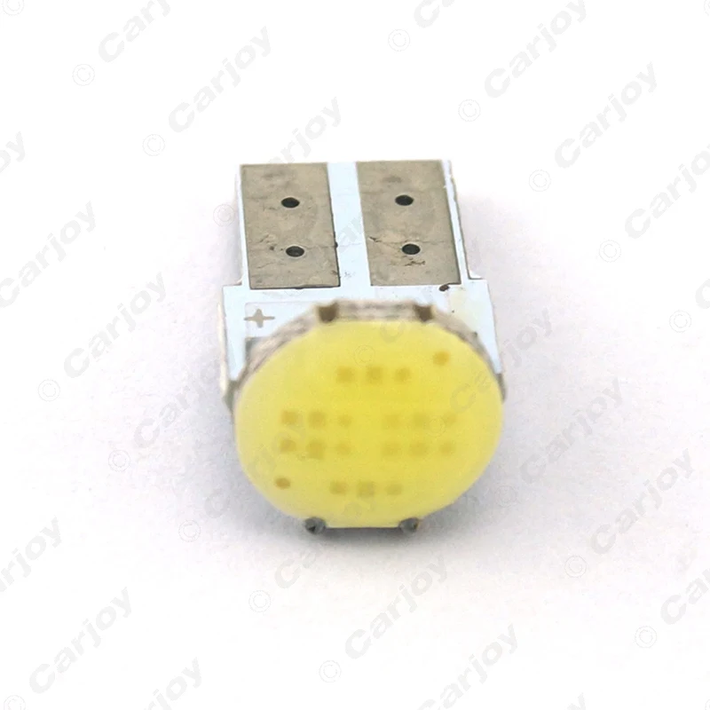 LEEWA 50 шт. DC12V 2 ватт T10 W5W/184/194 клиновидная 6LED COB автомобильная светодиодная лампа