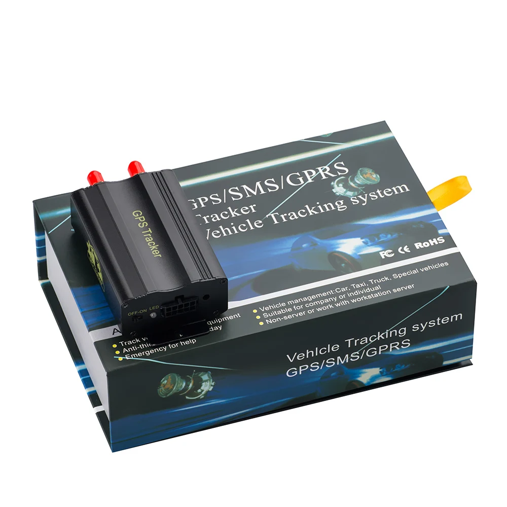 TK103B GPS SMS GPRS трекер удаленный мониторинг Скрытая сигнализация топливная