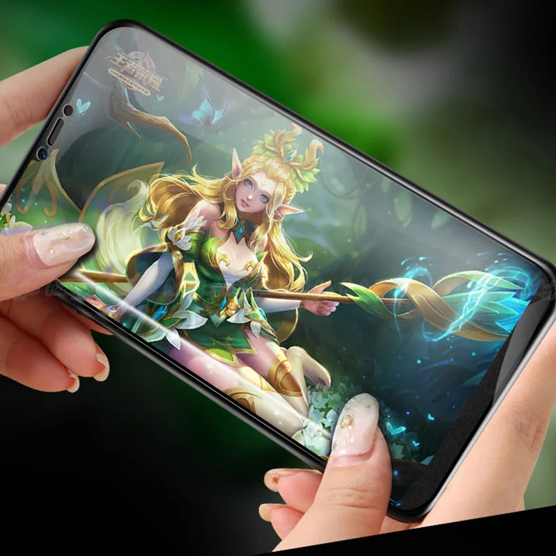 EXUNTON Vivo Y81 Y83 матовое закаленное стекло для защиты экрана VIVO олеофобное покрытие