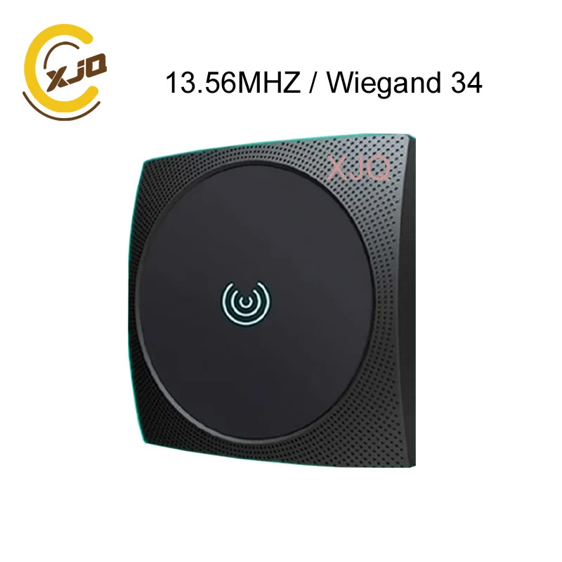 KR601M 13.56MHZ XJQ IP65 Водонепроницаемый RFID считыватель карт 125 кГц/13,56 МГц бесконтактный считыватель карт контроля доступа Wiegand26/34 считыватель карт контроля двери - Цвет: KR601M 13.56MHZ