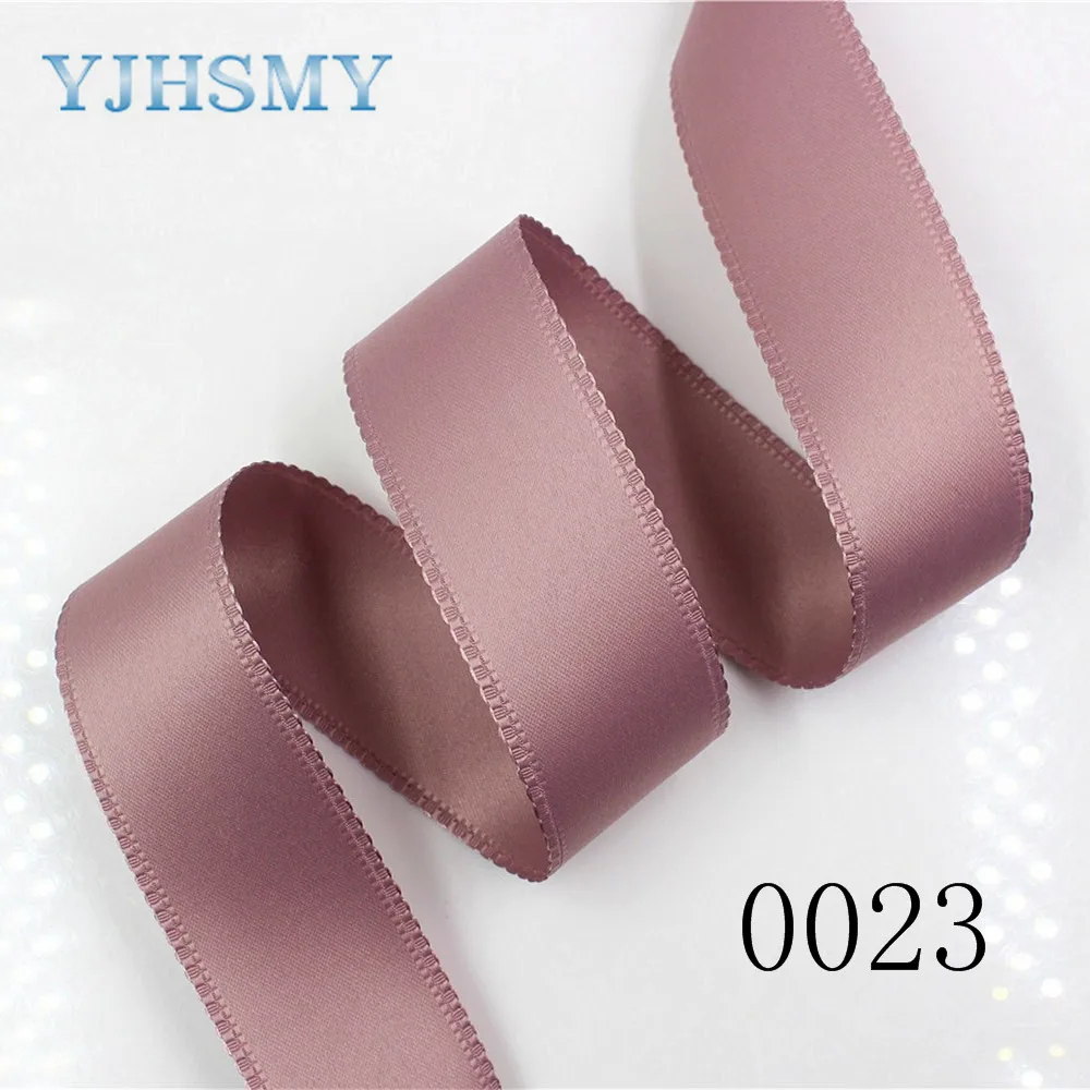 YJHSMY C-18130-224 38 мм 5 ярдов однотонные Двусторонние ленты для тиснения свадебные