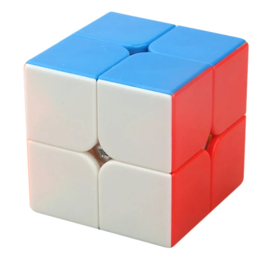 Новое поступление YJ RuiPo 2x2 волшебный куб обучающий игрушки для обучения мозгу-красочные