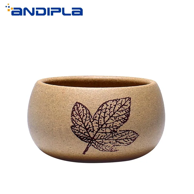 60 мл Yixing фиолетовая глина кленовый цвет натуральная сегментная грязь чайные