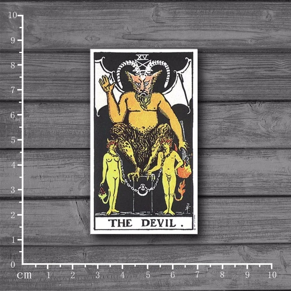 Эксклюзивная распродажа наклейка Tarot DEVIL на ноутбук стикер s для детей Стайлинг