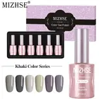 MIZHSE УФ-гель для ногтей 18 мл хаки гель Lak полуперманентный гель Nagellak резиновая основа все для дизайн для ногтей Новинка