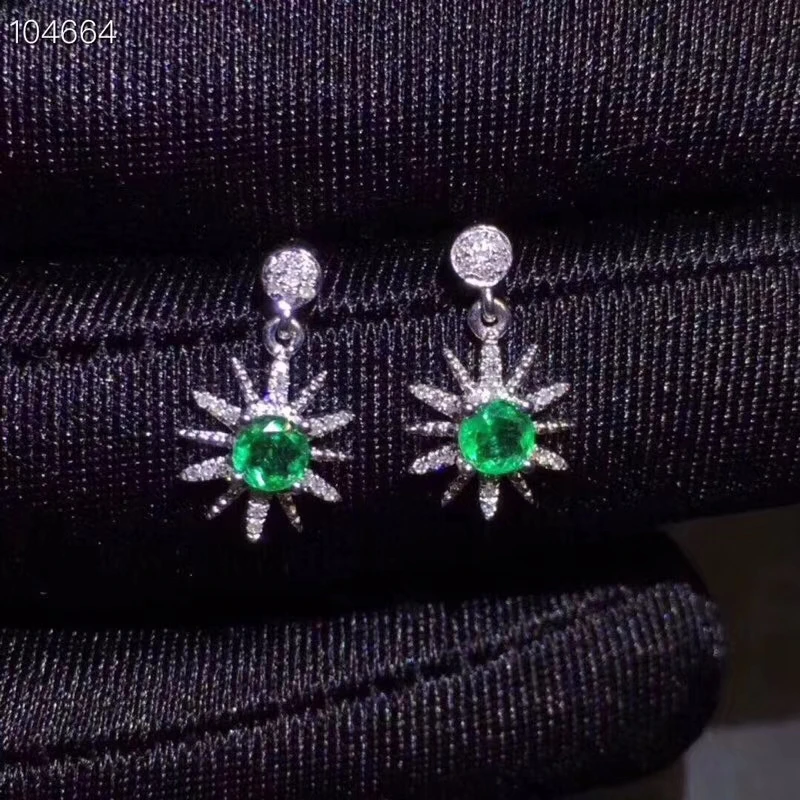 

Женские серьги-капельки с натуральными драгоценными камнями S925, серебряные серьги с натуральными драгоценными камнями